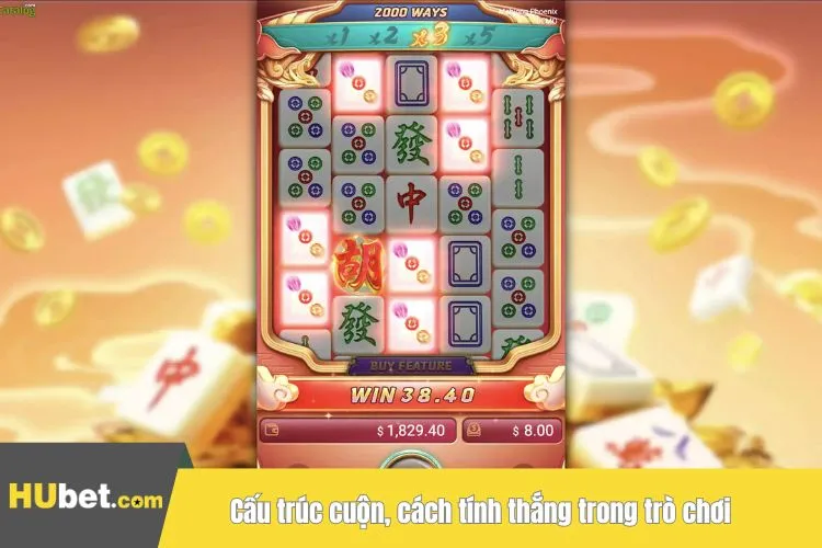 Cấu trúc cuộn, cách tính thắng trong trò chơi