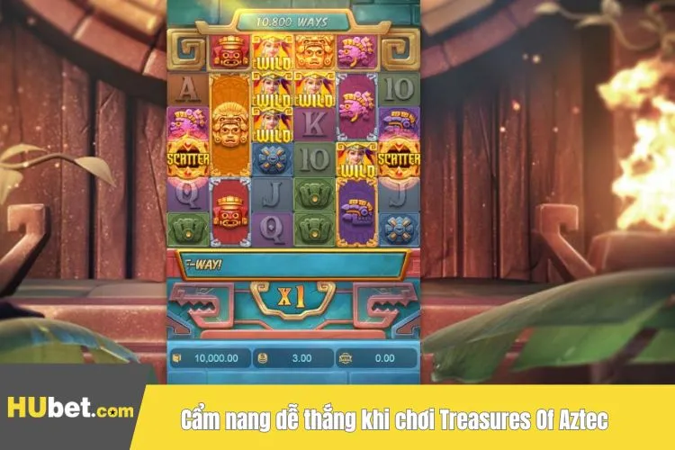 Cẩm nang dễ thắng khi chơi Treasures Of Aztec