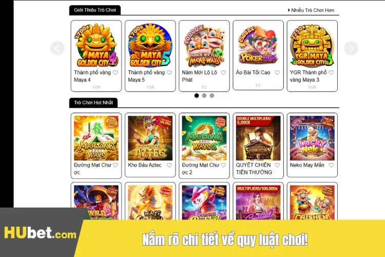Nắm rõ chi tiết về quy luật chơi!