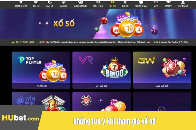 Những lưu ý khi tham gia xổ số