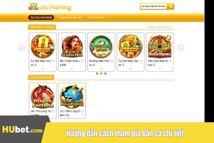 Hướng dẫn cách tham gia bắn cá chi tiết